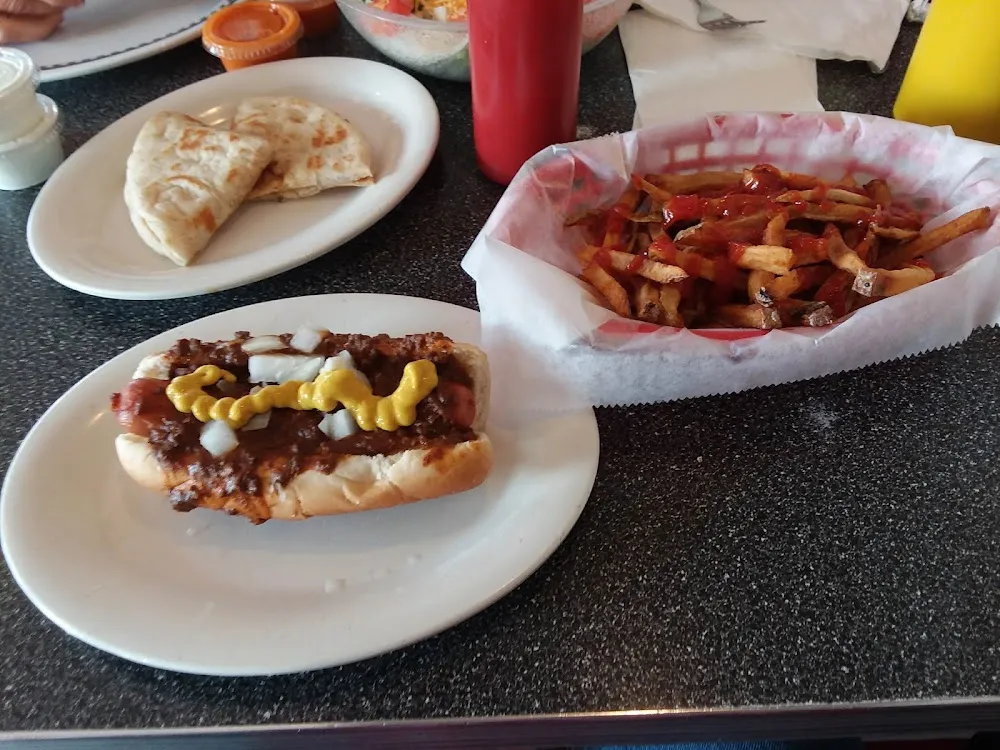 Coney Dog and French Fries